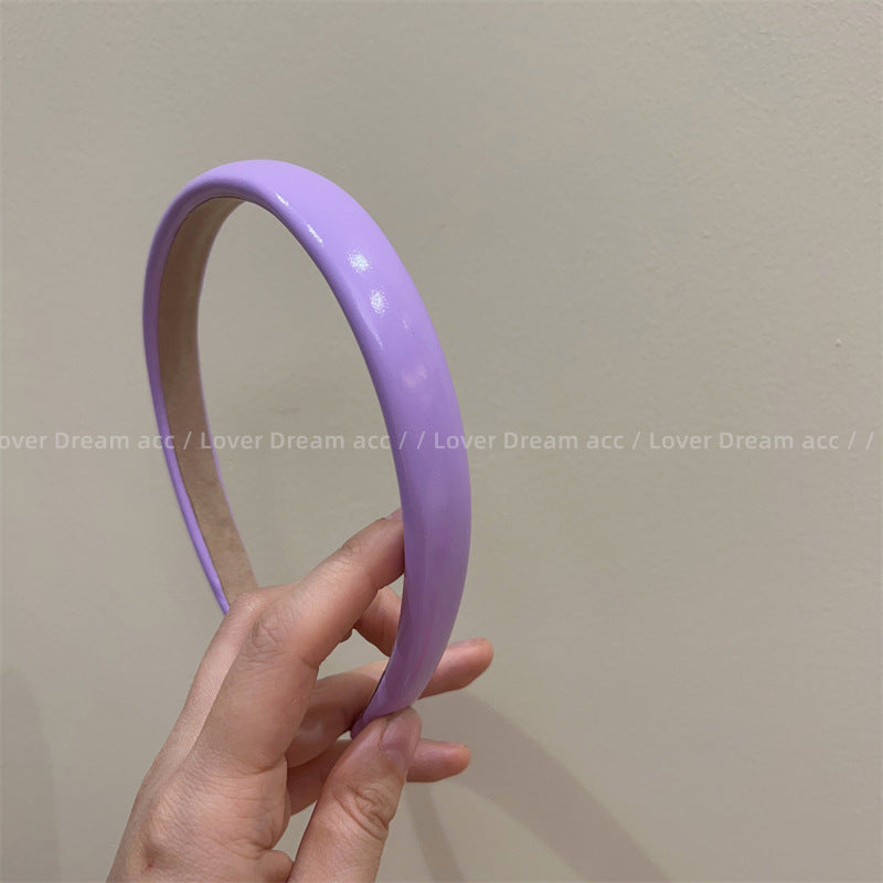 Wholesale Rainbow Candy Color Sweet and Cute Mixed Material Headband